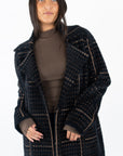 Marceau Houndstooth Coat