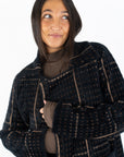 Marceau Houndstooth Coat