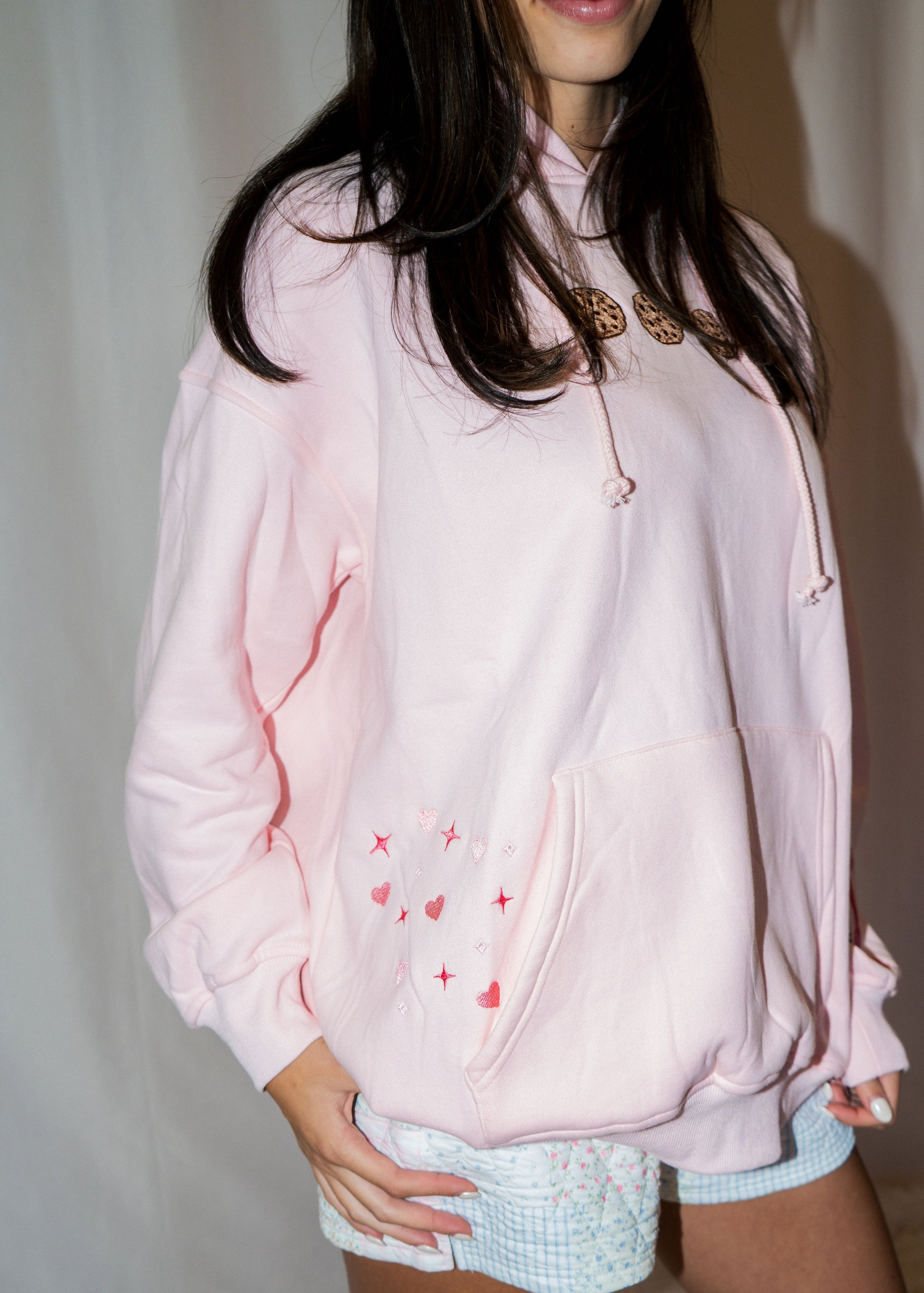 Chocolate Chip Cookie Recipe Embroider Hoodie