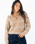 Warm Chai Quarter Zip Pullover