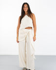 Briar Woven Tie Pant