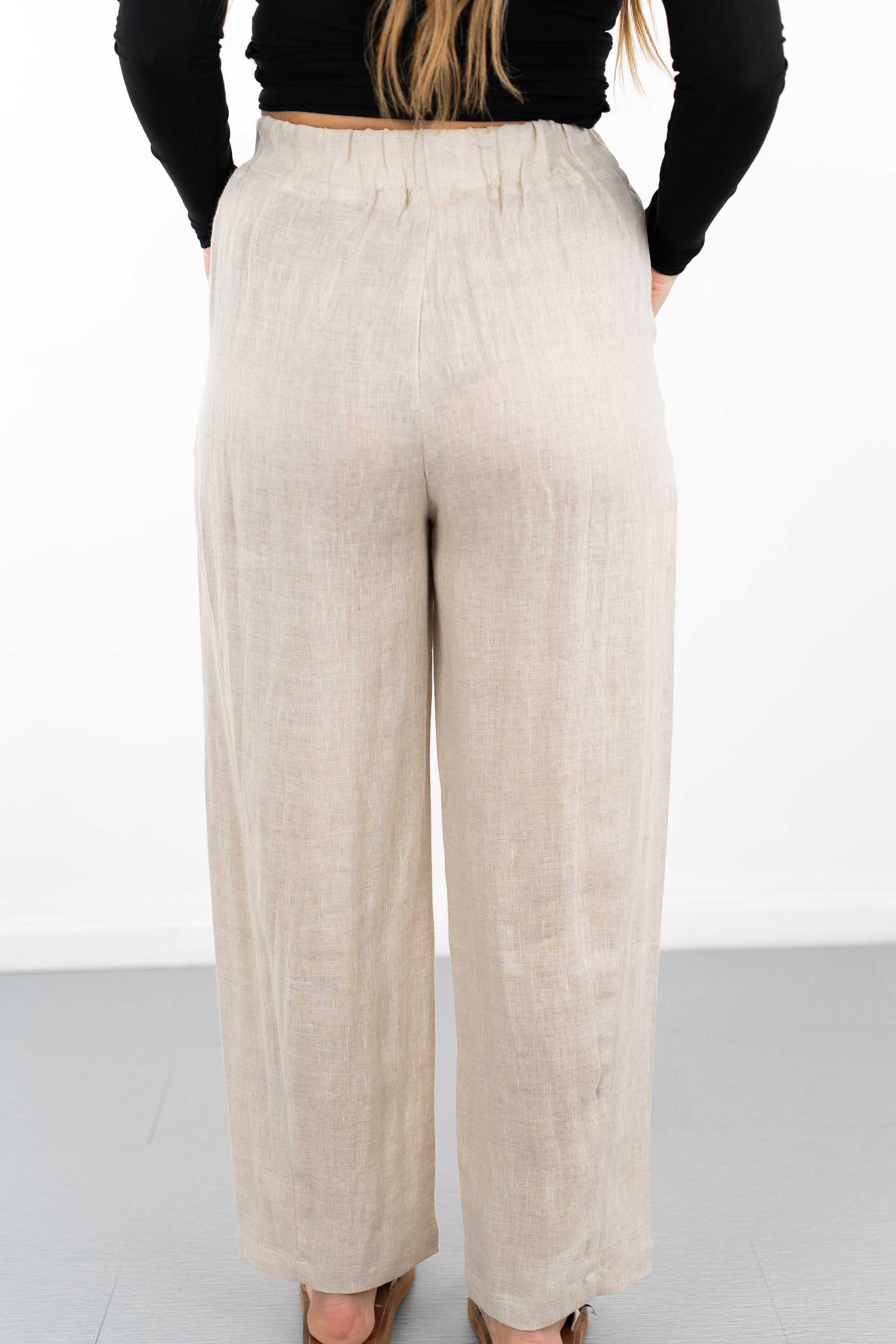 Ronnie Relaxed Linen Pants