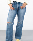 Avery Cropped Straight Jeans
