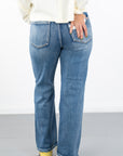 Avery Cropped Straight Jeans