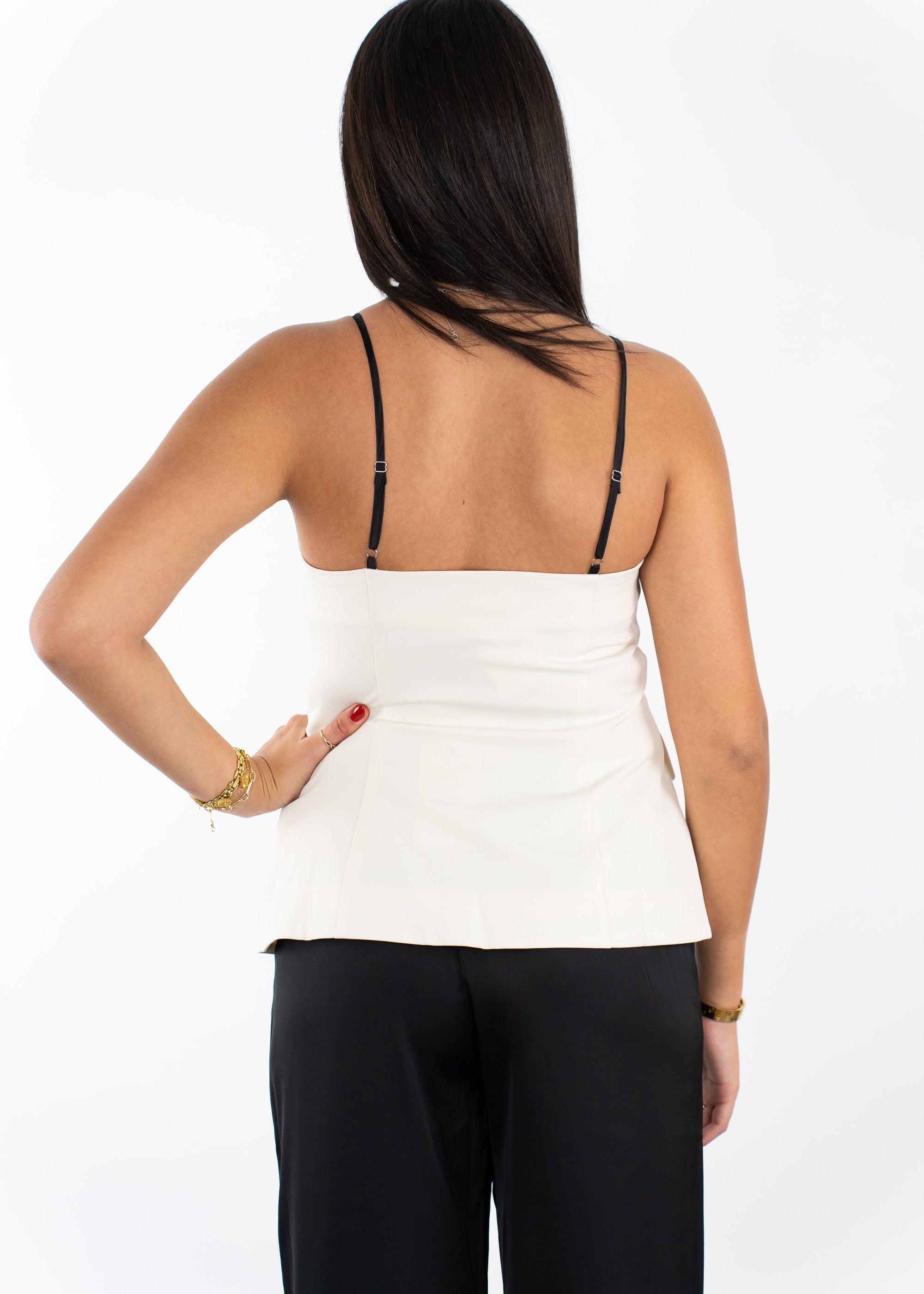 Corrine Contrast Top