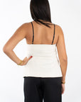 Corrine Contrast Top