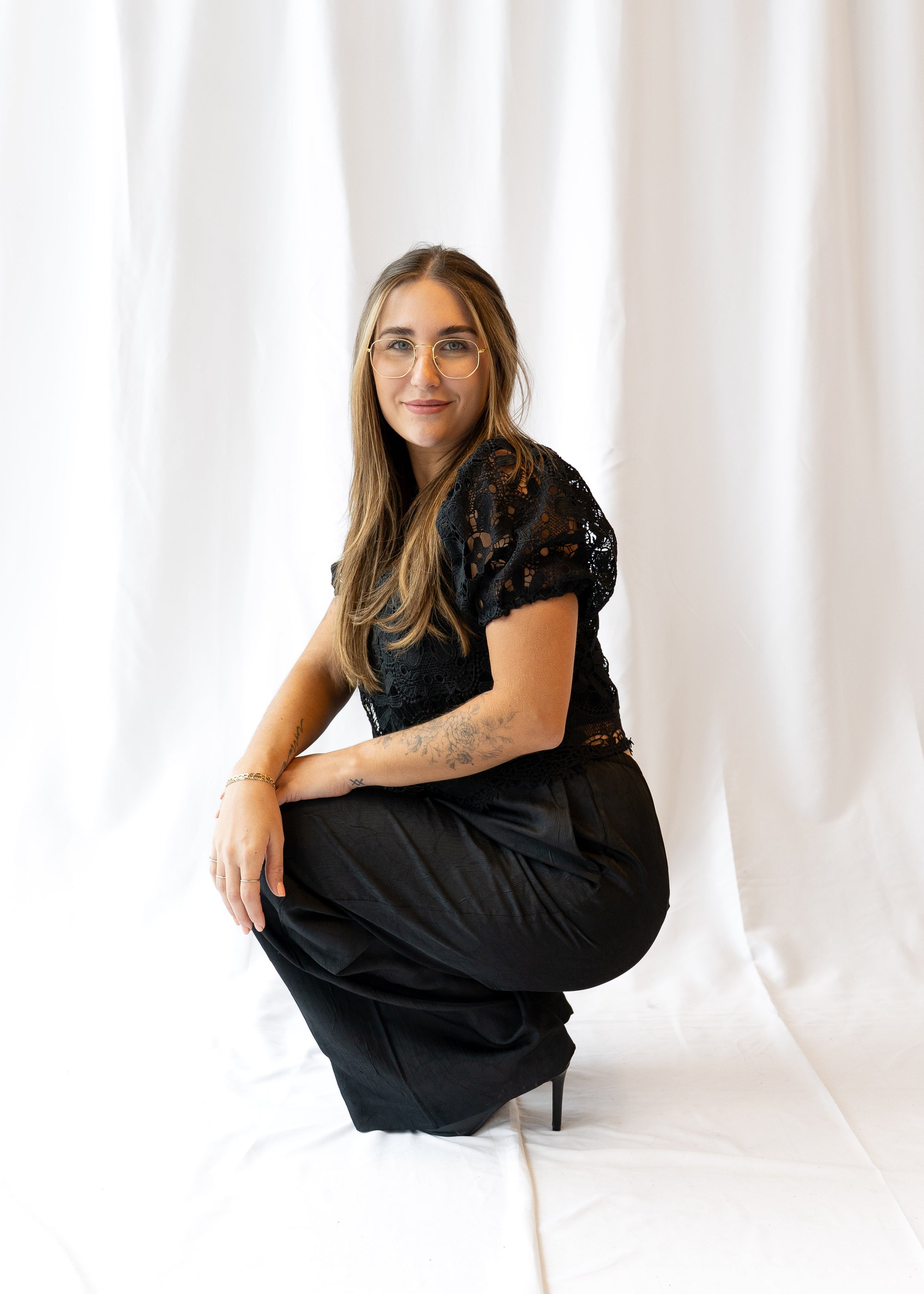 Sylvie Crochet Lace Blouse