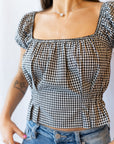 Melody Gingham Top