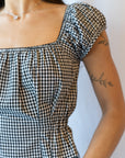 Melody Gingham Top