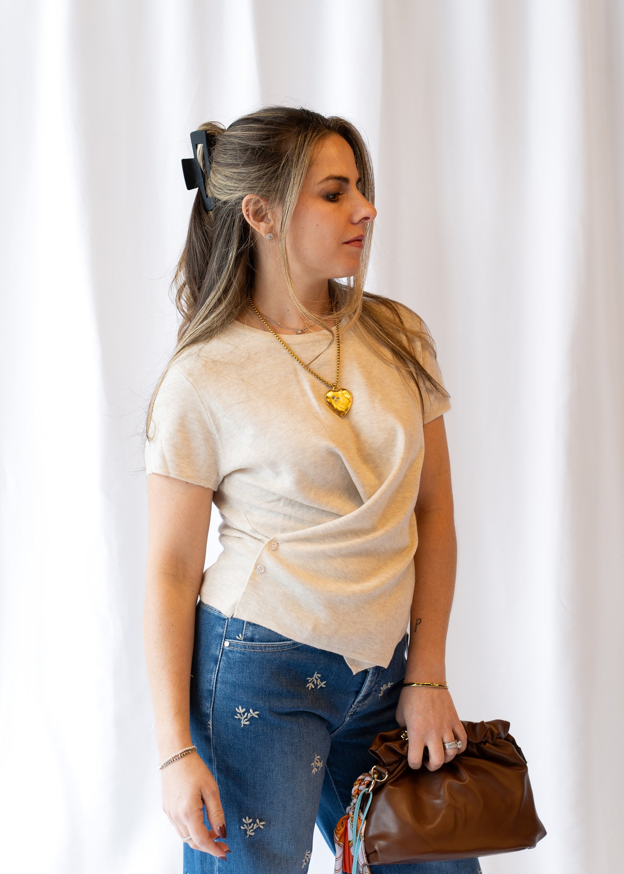 Natalie Short Sleeve Top