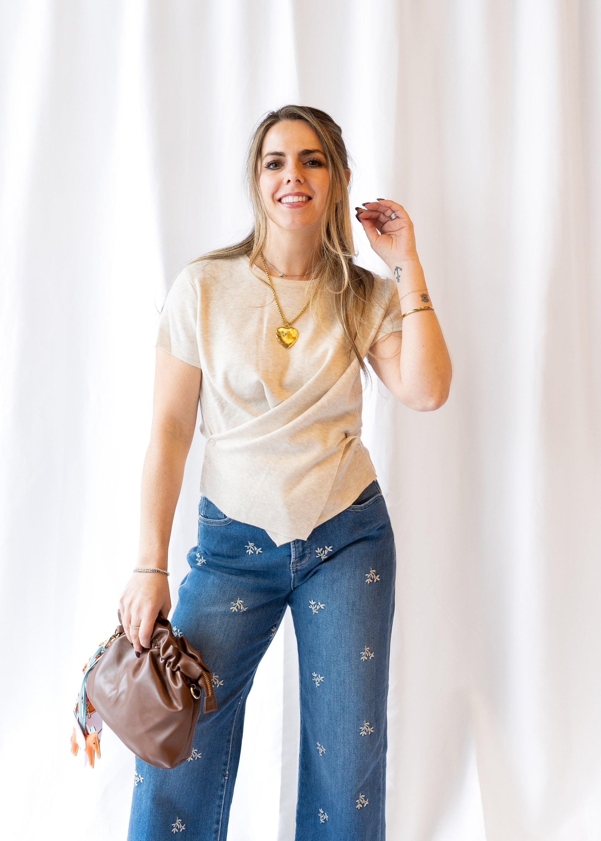 Natalie Short Sleeve Top