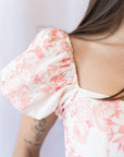 Rosalie Puff Sleeve Floral Top