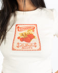 Shelly Strawberry Baby Tee