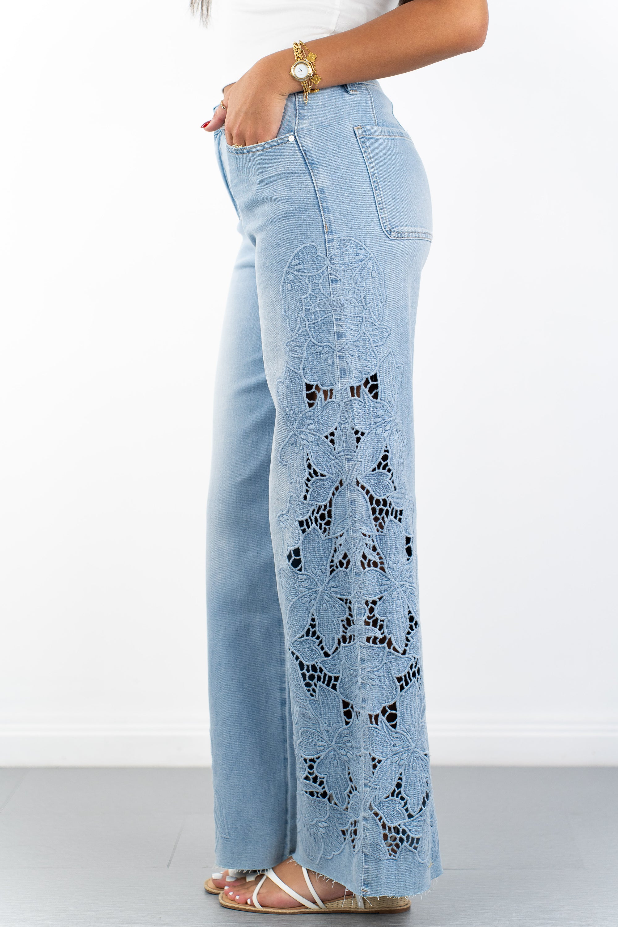 Calista Jeans- Light Blue