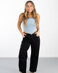 Sarah Relaxed Barrel Jeans