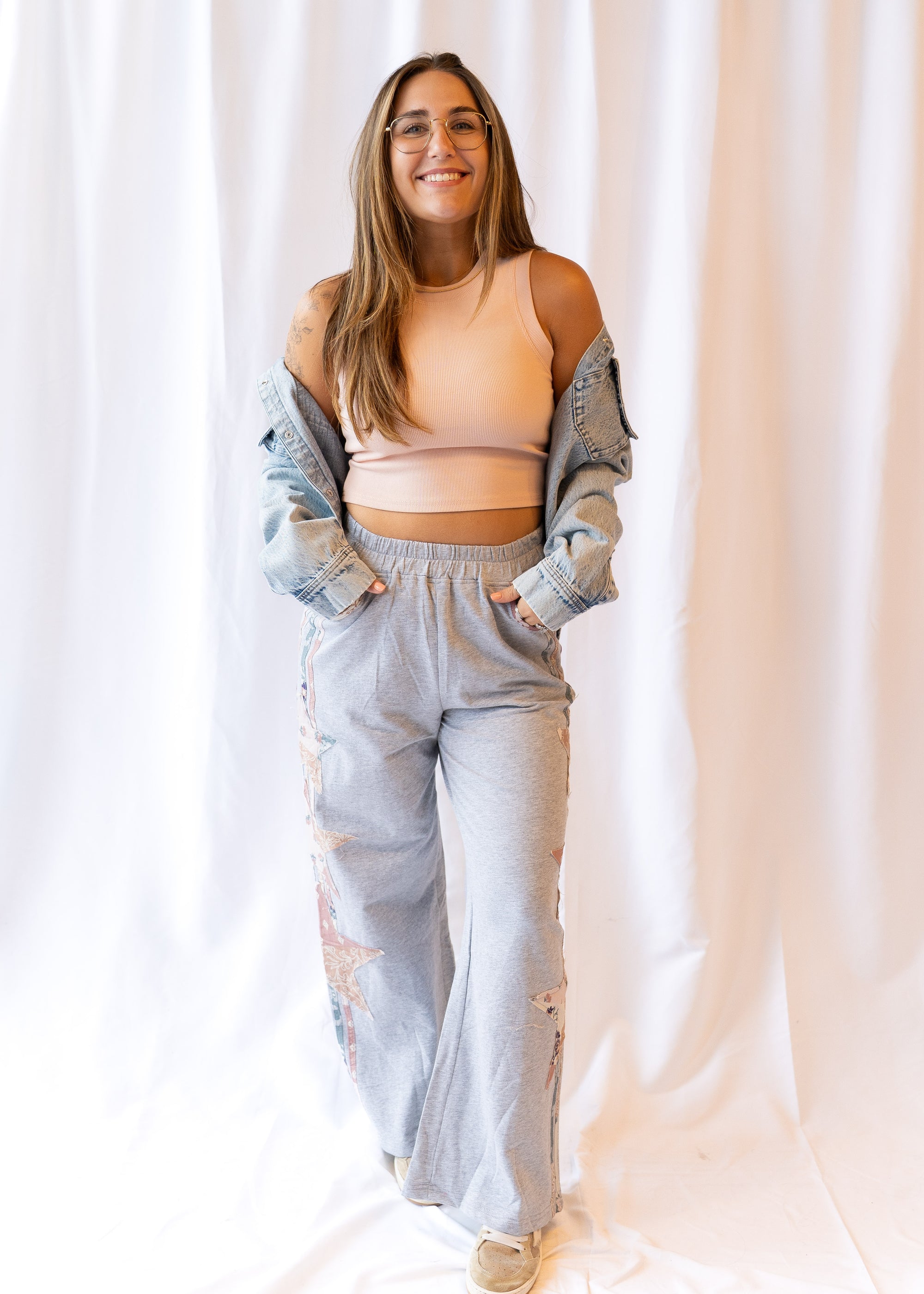 Romy Patchwork Bottoms