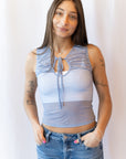 Lena Tie-Front Tank