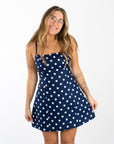 Aria Polka Dot Mini Dress