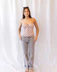 Viola Plaid Cami