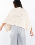 Margo Textured Knit Poncho Top