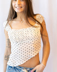 Faith Asymmetrical Hem Top