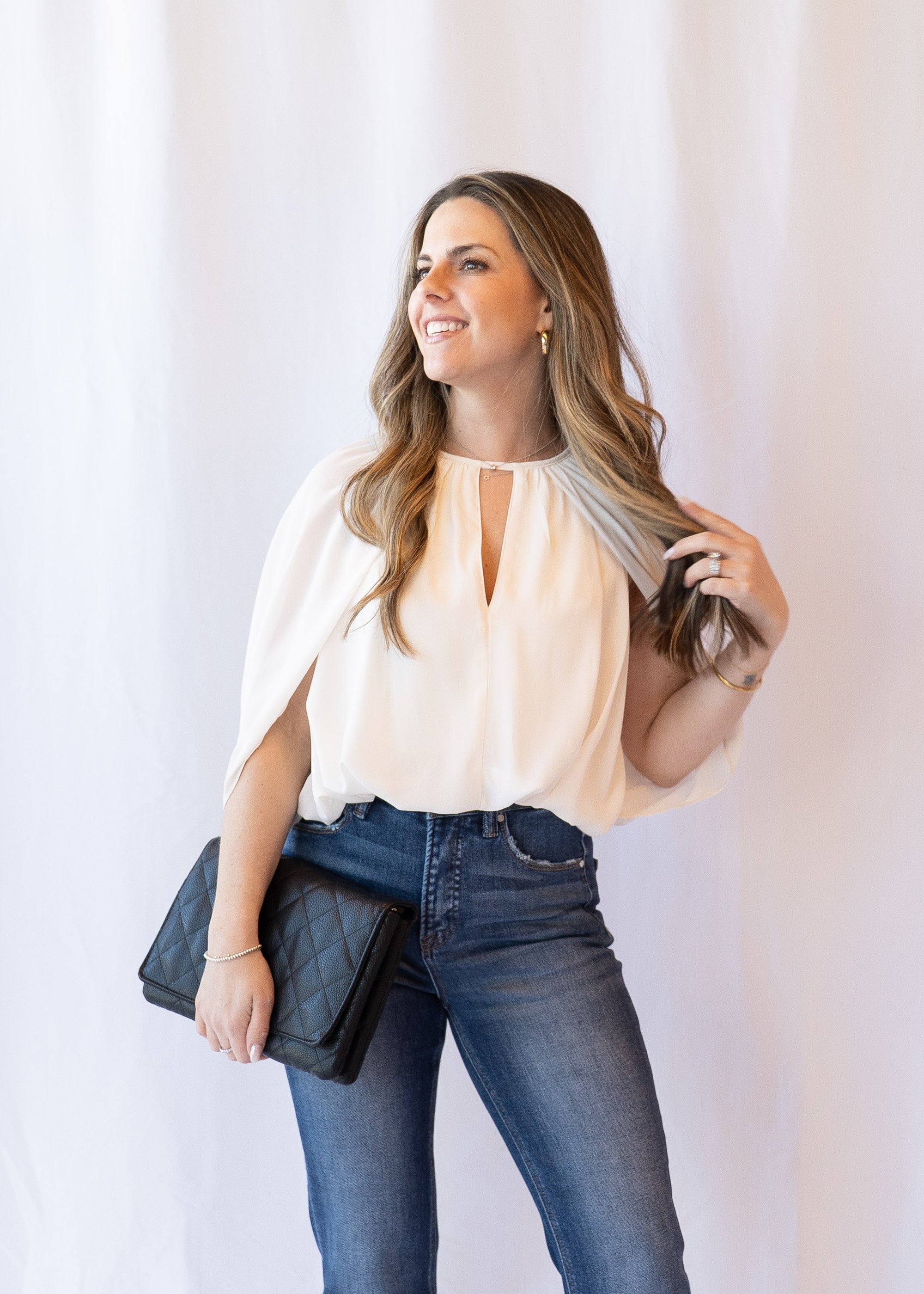 Bianca Balloon Sleeve Top