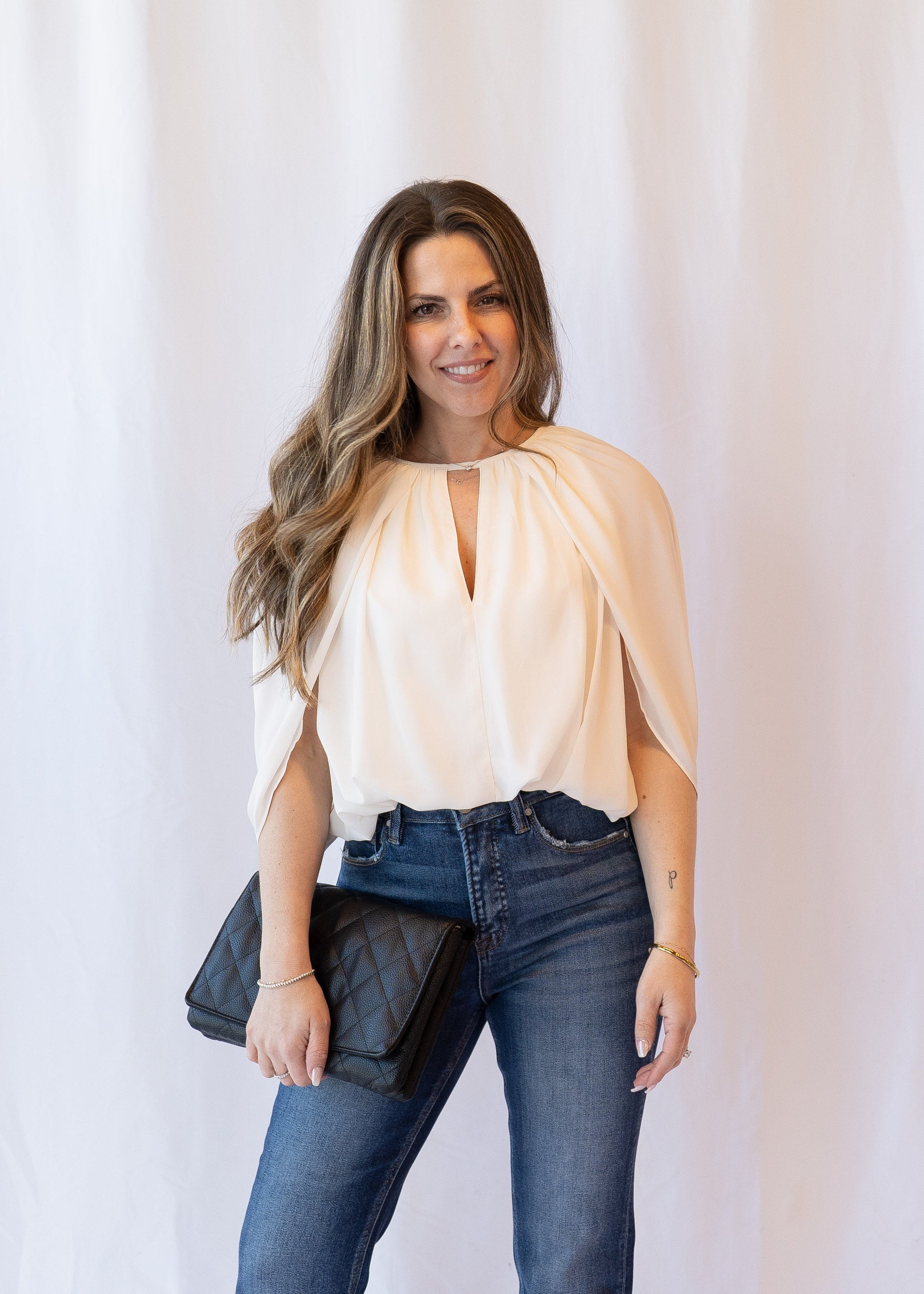 Bianca Balloon Sleeve Top