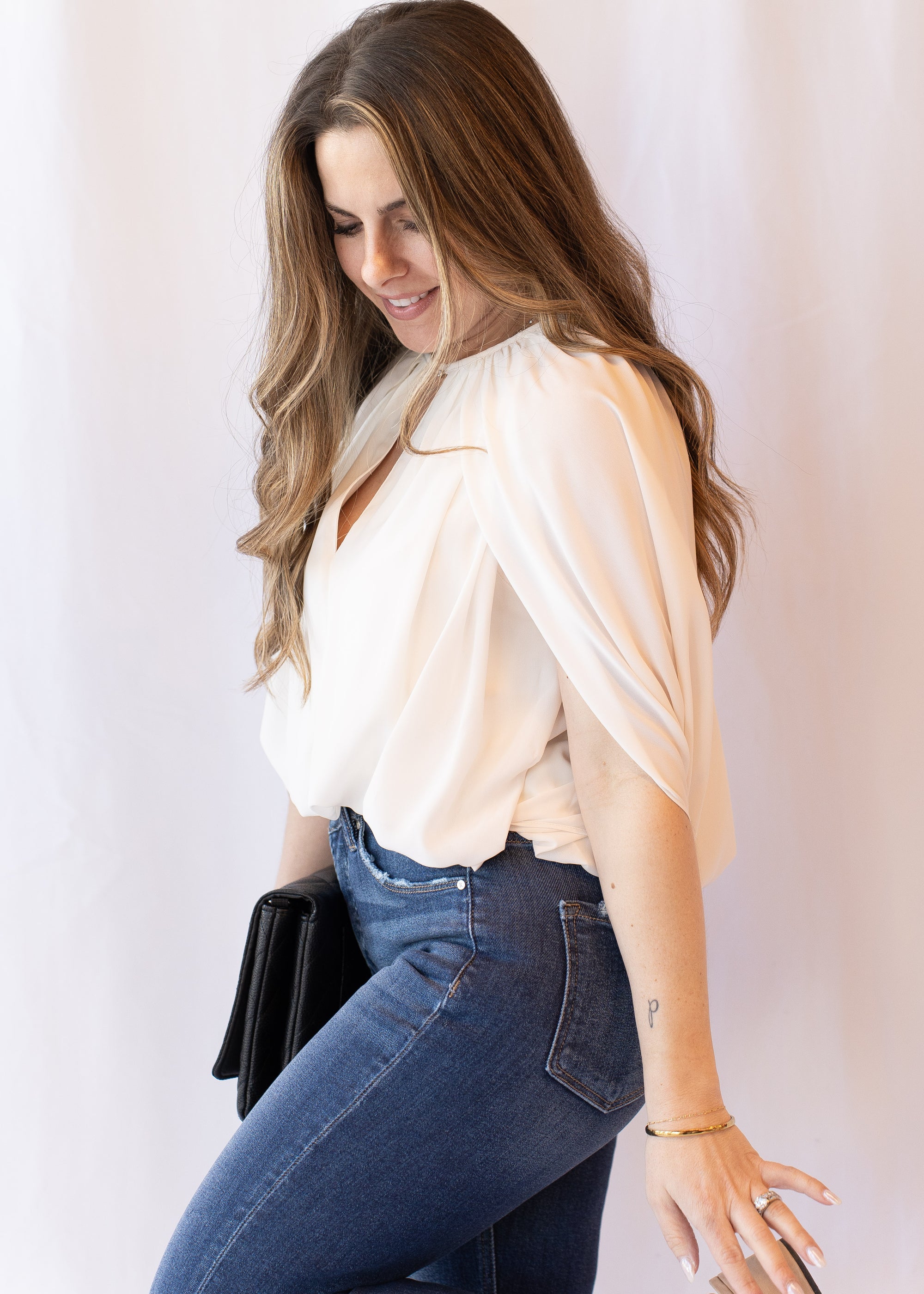 Bianca Balloon Sleeve Top