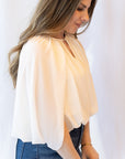 Bianca Balloon Sleeve Top