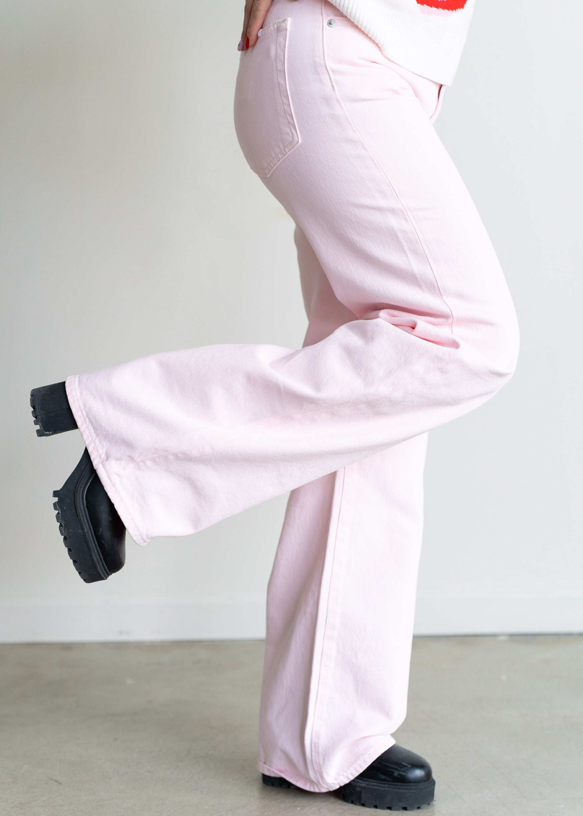 Larsen Straight Leg Jean- Blush - sanitystyle