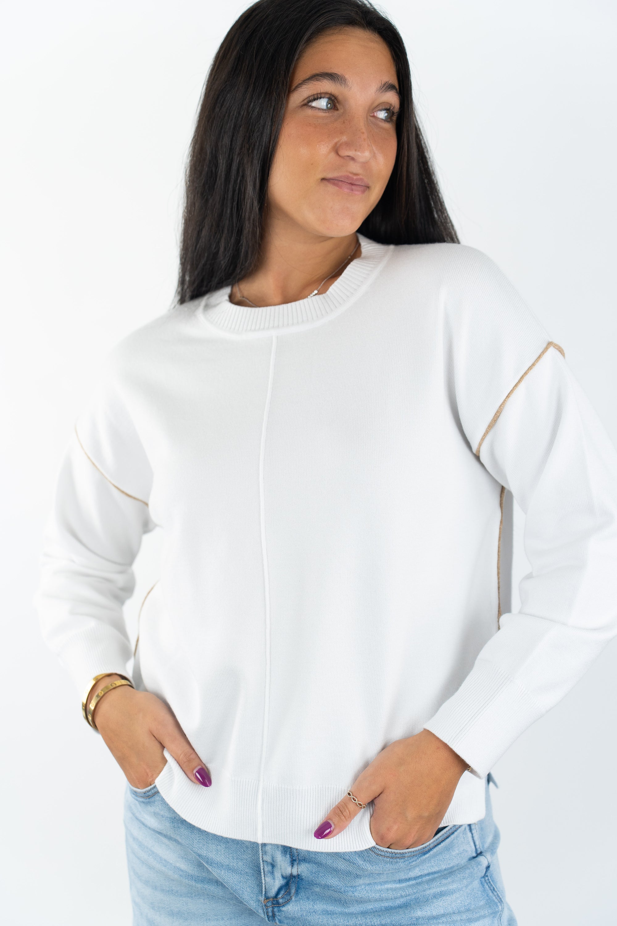 Sable Crew Neck Sweater