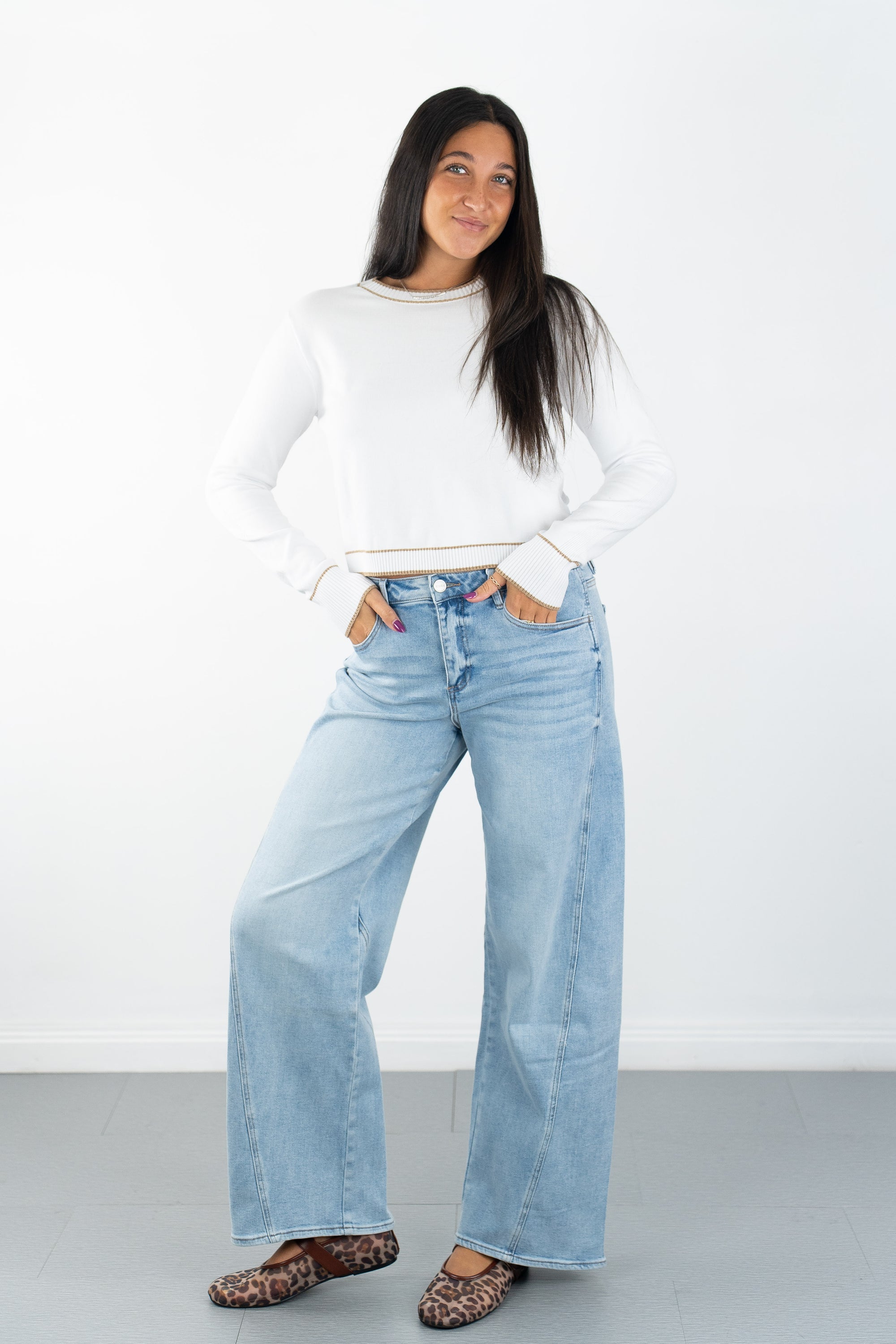 Sable Crew Neck Sweater