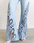 Ophelia Lace Patchwork Jeans