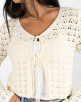 Cora Crochet Cardigan