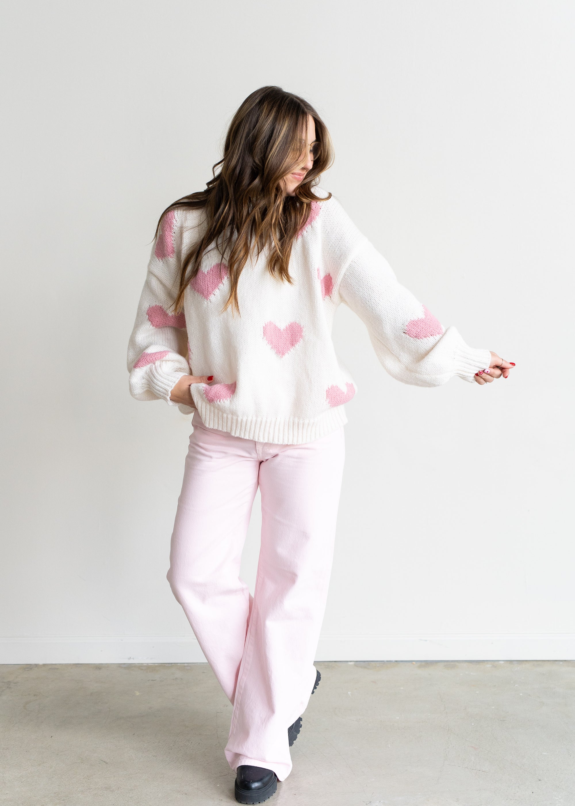 Rosalie Heart Sweater - sanitystyle