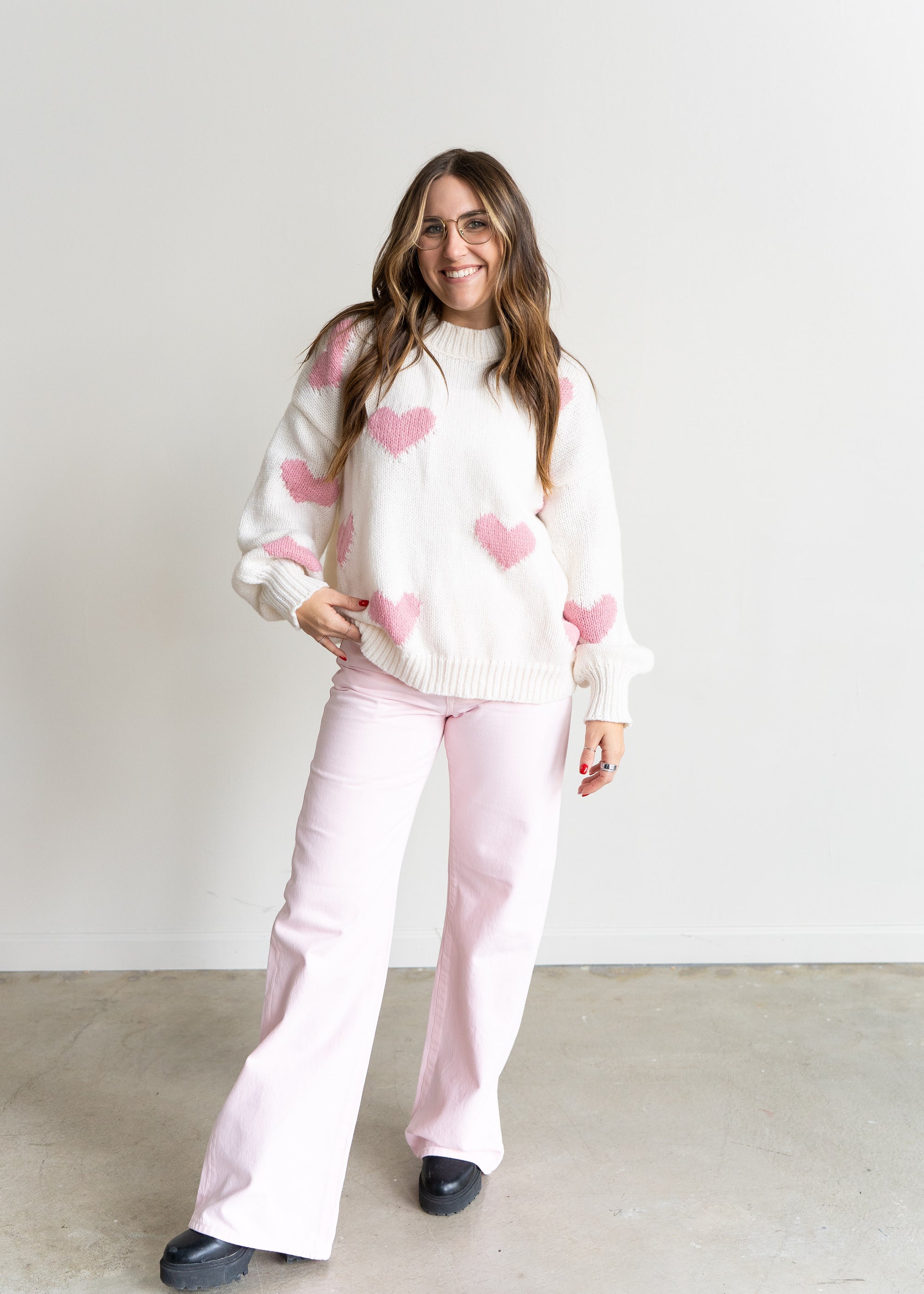 Rosalie Heart Sweater - sanitystyle