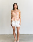 Halcyon Peplum Top