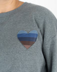 Perry Pullover Sweatshirt - Heather Grey