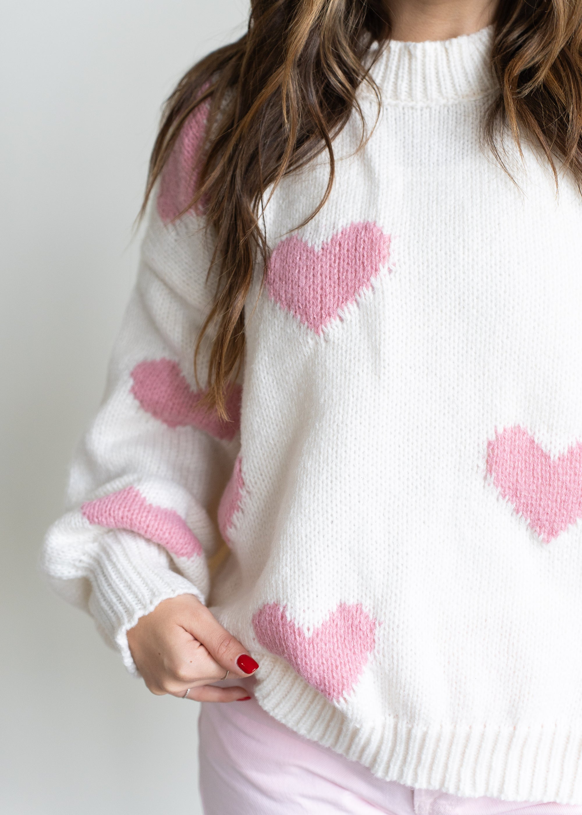 Rosalie Heart Sweater - sanitystyle
