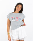 Presley USA Patchwork Tee