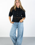 Paola Eyelet Blouse