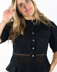 Paola Eyelet Blouse