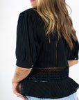 Paola Eyelet Blouse