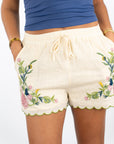 Monique Embroidered Short