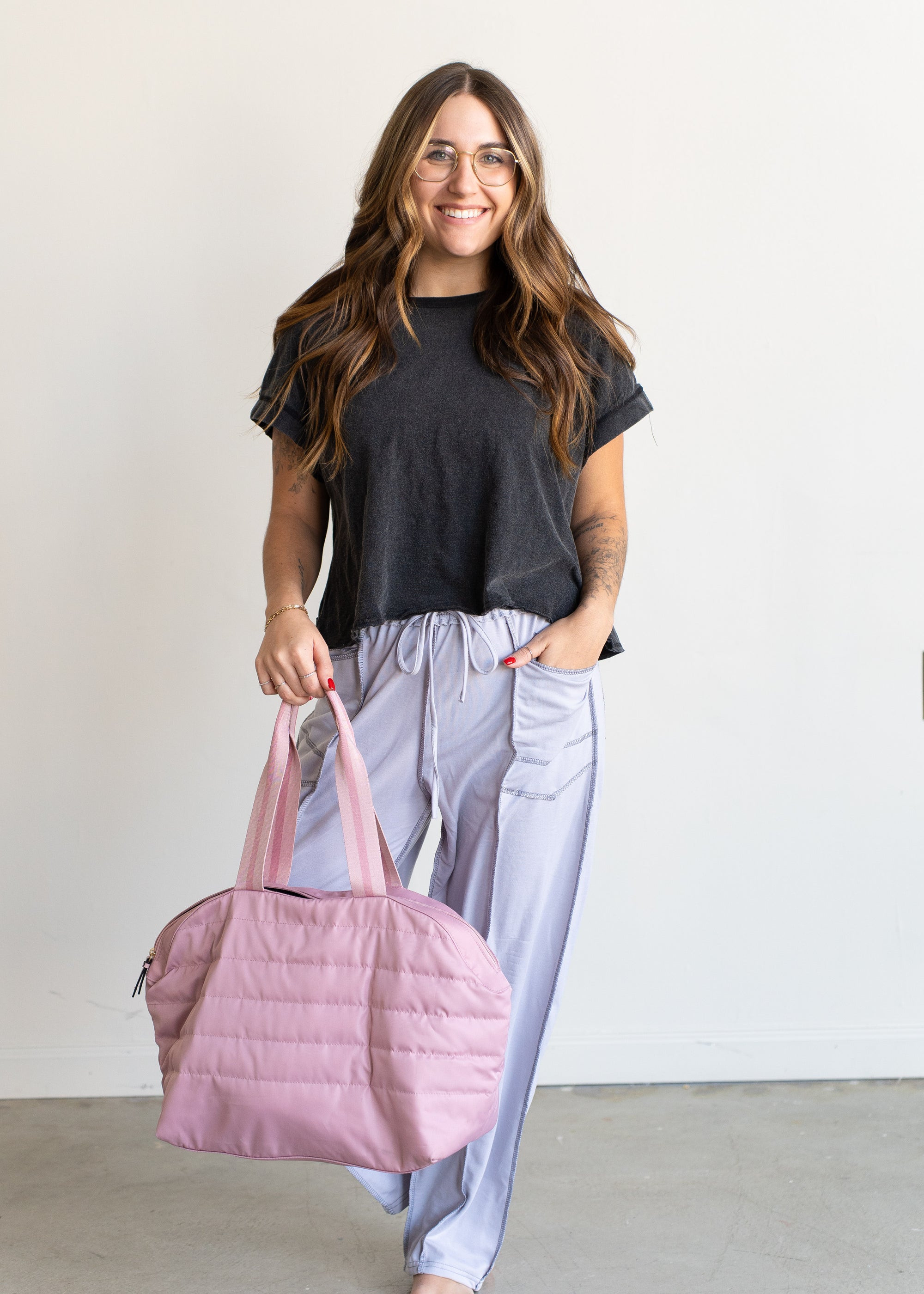 Tessa Wide-Leg Drawstring Pants