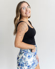 Kirsten Floral Mini Skirt
