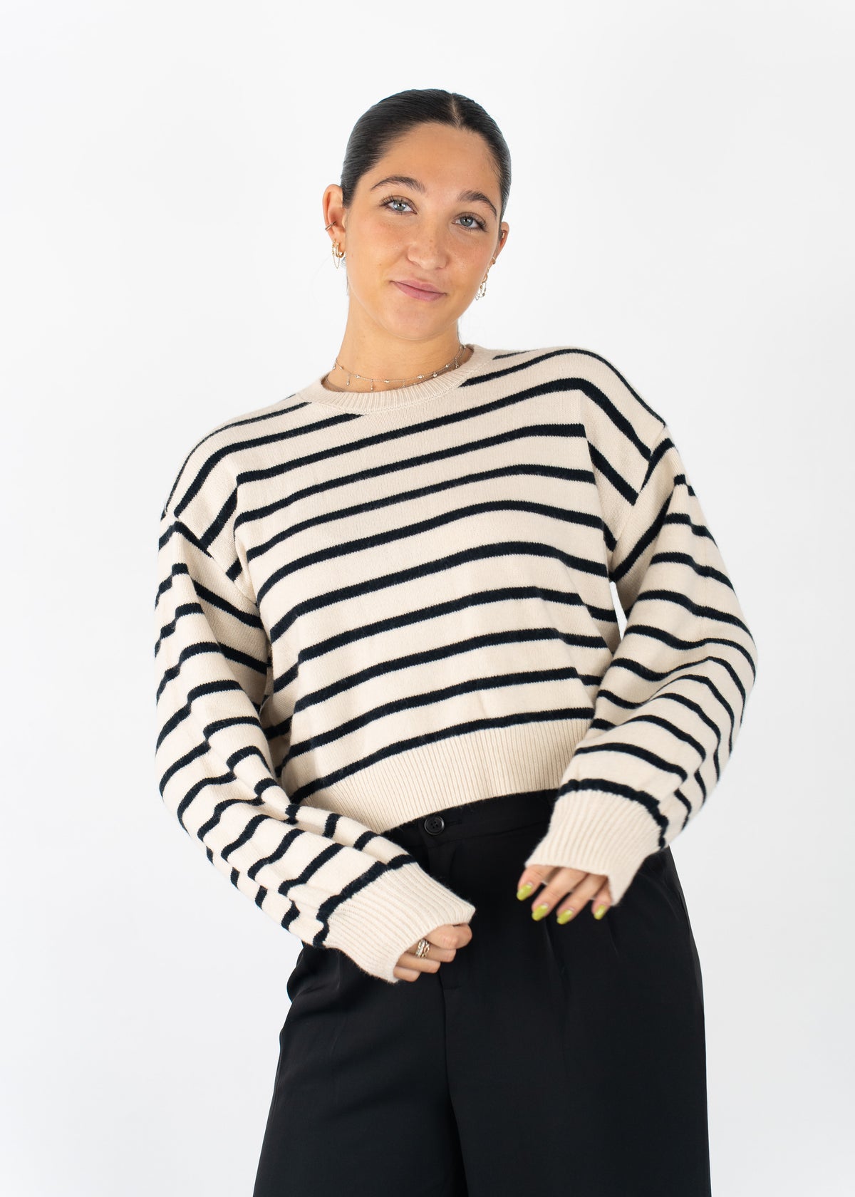 Hallie Striped Sweater
