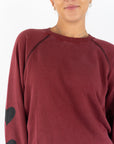 Kevvy Pullover Sweatshirt- Garnet