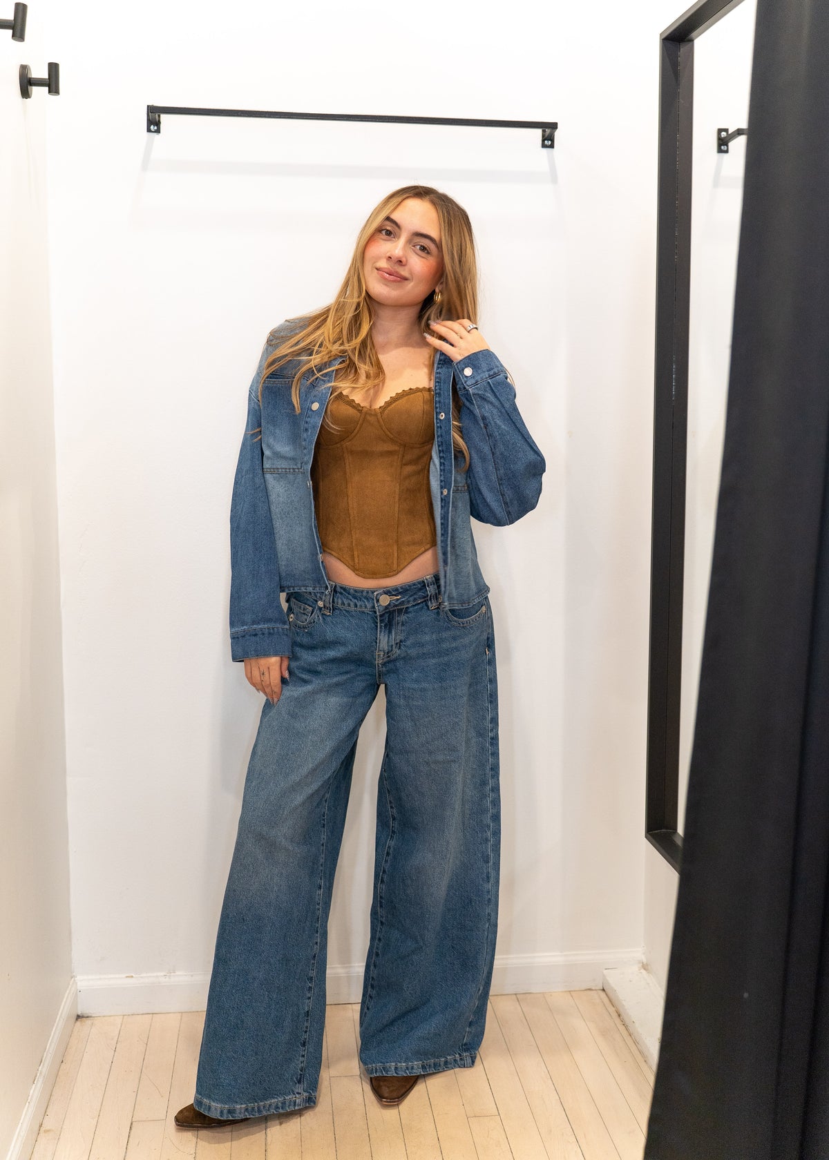 Reese Suede Top
