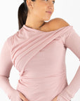 Piper Mesh Top - Blush